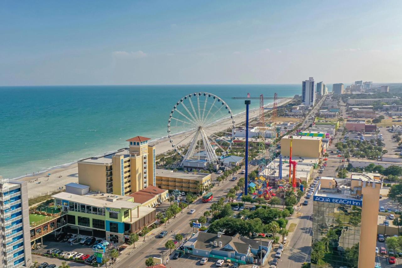 Southern Breeze Ocean Front Hotel Myrtle Beach Esterno foto